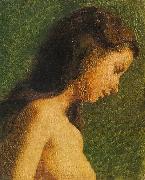 Thomas Eakins Study of a Girl Head oil on canvas